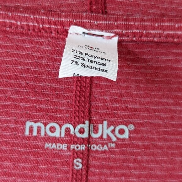 Manduka Kosha Hoodie women's sz‎ S in Cherry Blossom - Picture 11 of 11